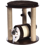 Amazon Basics Mueble de madera para gatos con torres